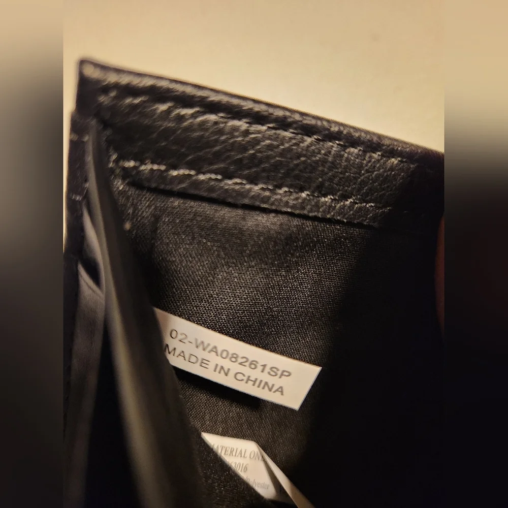 Spencer's Black Embossed Skull Wallet with Chain - Picture 10 of 12